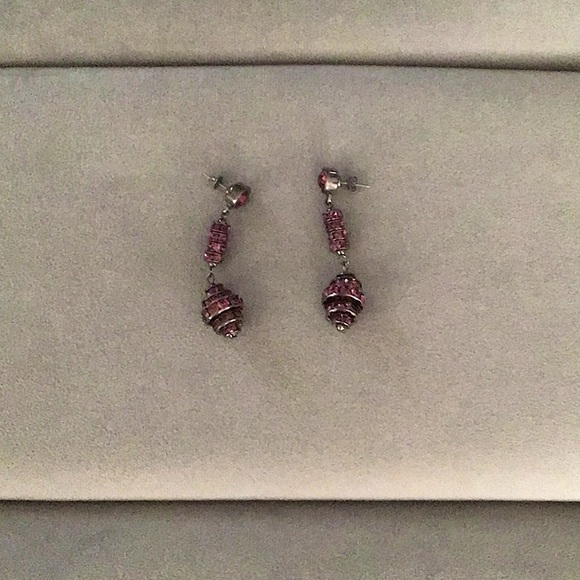 Jewelmint Rhinestone Dangle Earrings - Picture 1 of 5